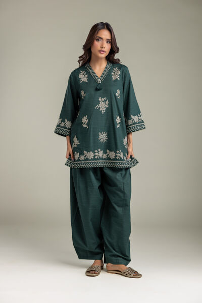 Embroidered | Khaddar | Shalwar | GBP 25.00