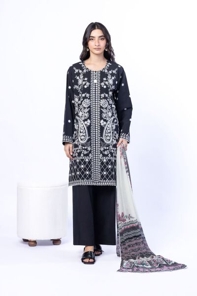 Embroidered | Cotton Dobby | Fabrics 3 Piece | GBP 40.00