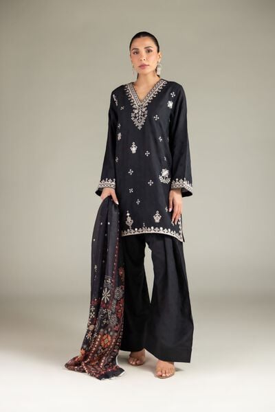 Embroidered | Broshia | Fabrics 3 Piece | GBP 45.00