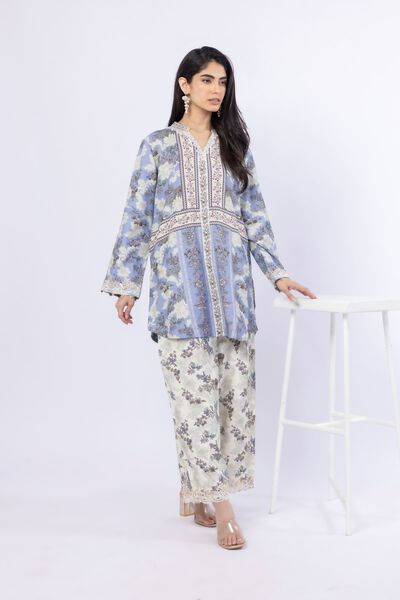 Embroidered | Russian Raw Silk | Kurta | GBP 40.00