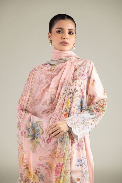 Embroidered | Lawn | Floral Tailored 3-Piece | GBP 50.00