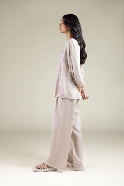 Embroidered | Viscose | Trousers | GBP 15.00