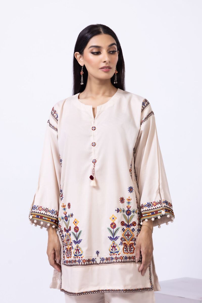 Embroidered | Cambric | Kurta | GBP 12.50