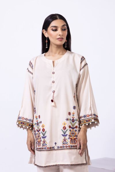 Embroidered | Cambric | Kurta | GBP 25.00