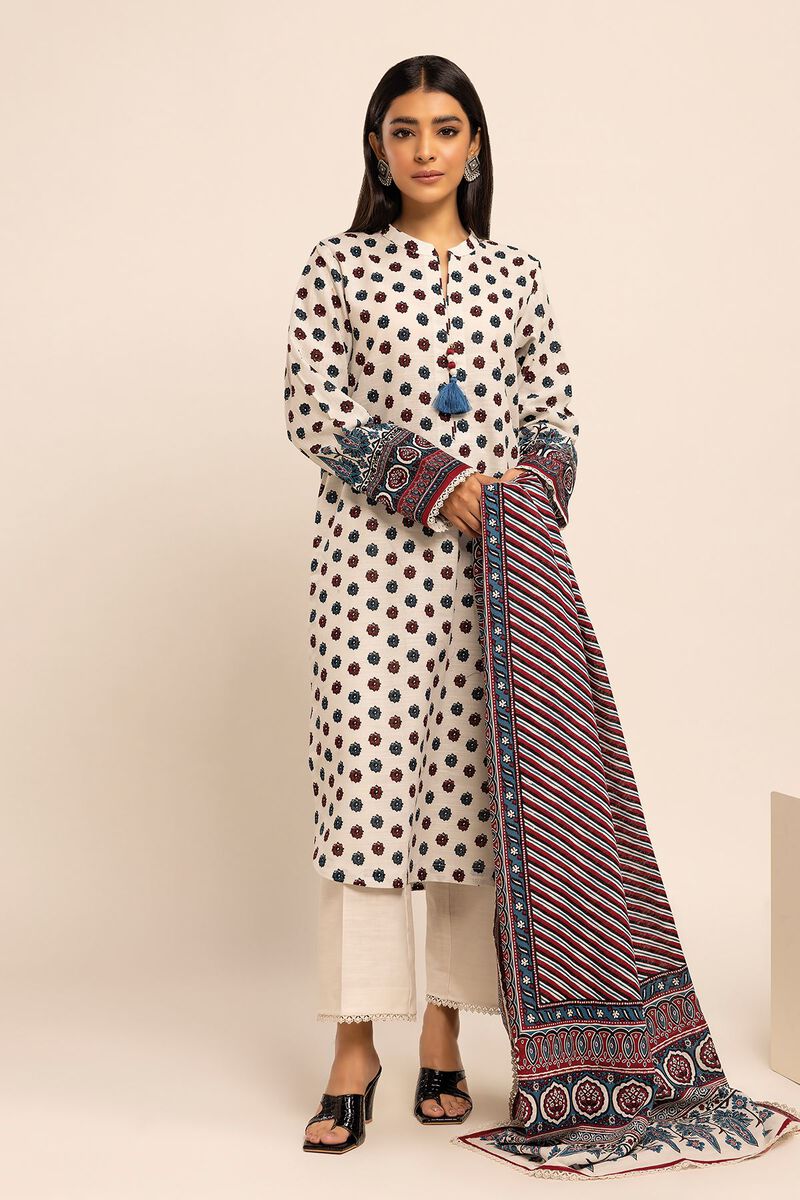 Printed | Khaddar | Fabrics 3 Piece | null