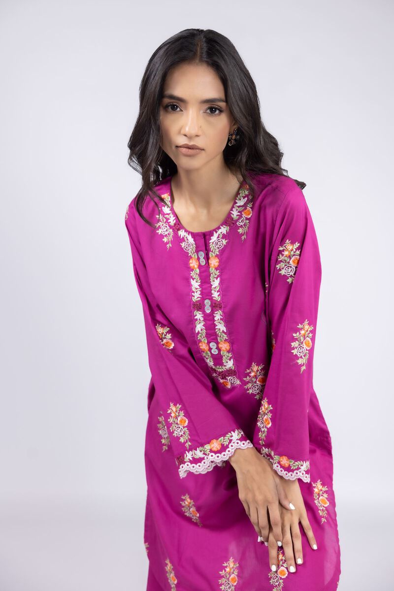 Embroidered | Cambric | Kurta | GBP 25.00