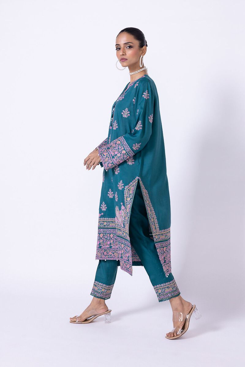 Embroidered | Raw Silk | Kurta | null