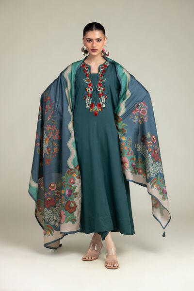 Embroidered | Raw Silk | Shalwar | GBP 20.00
