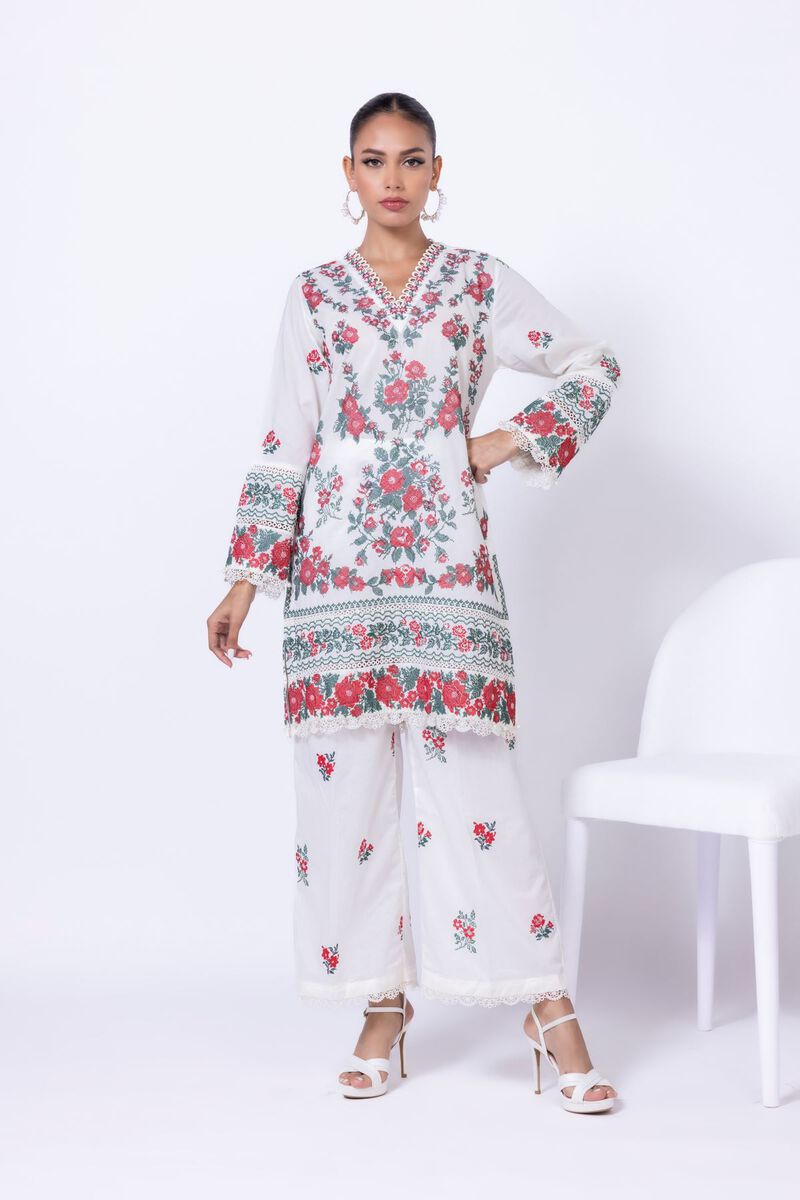 Embroidered | Cambric | Kurta | GBP 15.00