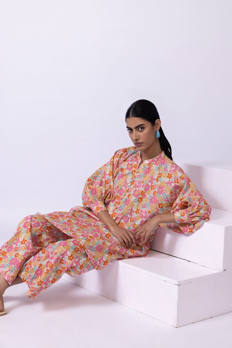 Printed | Ripple Crinkle | Kurta | GBP 10.00