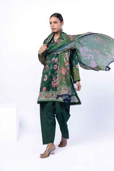 Printed | Broshia | Tailored 3 Piece | GBP 30.00