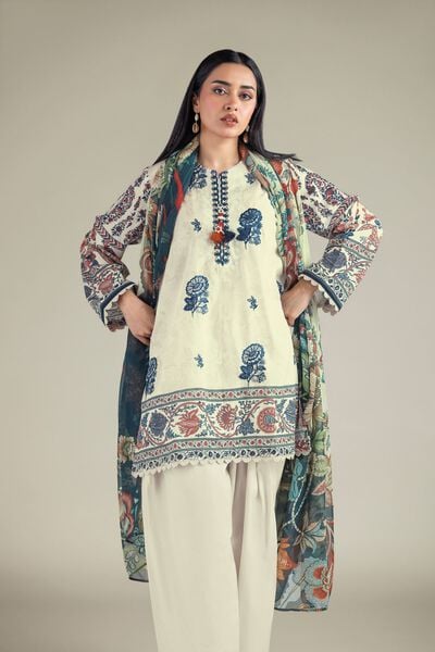 Embroidered | Textured Lawn | Lawn Tailored 3-Piece | GBP 50.00