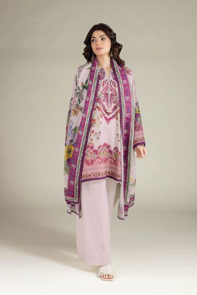 Printed | Mesuri Dobby | Tailored 3 Piece | GBP 50.00