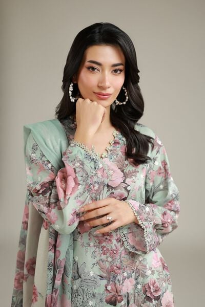 Embroidered | Lawn | Lawn Tailored 3-Piece | GBP 50.00