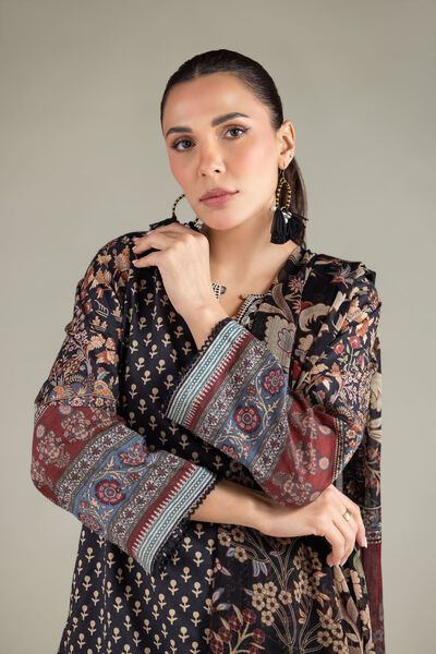 Embroidered | Cotton Dobby | Fabrics 3 Piece | GBP 28.00