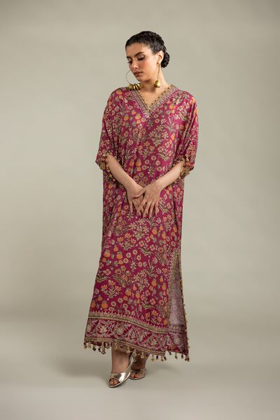 Embroidered | Raw Silk | 2-Piece Co-ord Set | GBP 105.00