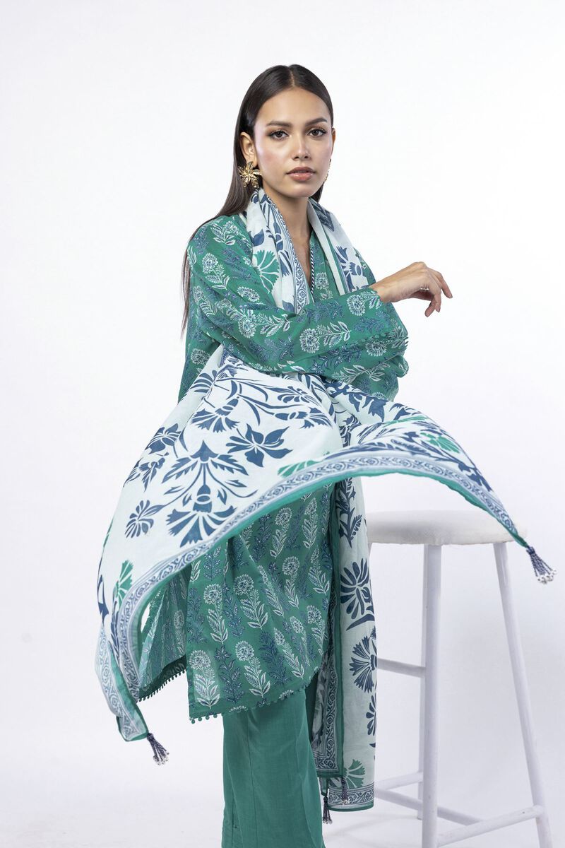 Printed | Lawn | Tailored 3 Piece | null