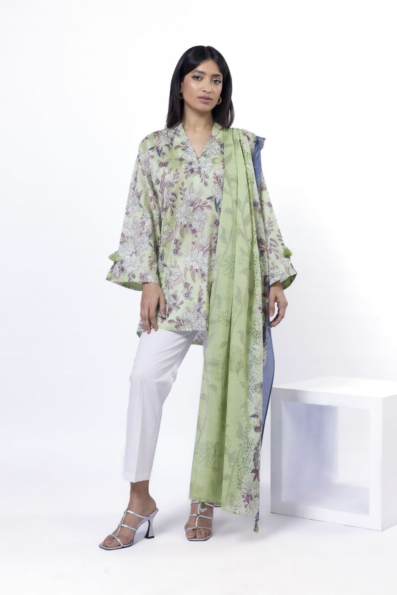 Printed | Lawn | Fabrics 2 Piece | Top and Dupatta | null