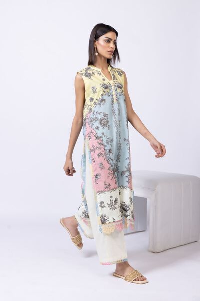 Embroidered | Crosshatch Poplin | Pants | GBP 8.50