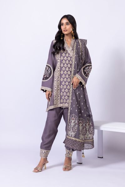 Embroidered | Viscose Oak Silk | Kurta | GBP 24.00