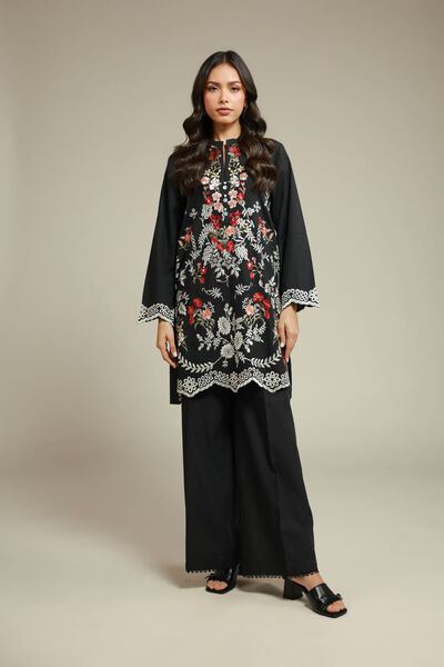 Embroidered | Cotton Dobby | Fabrics 2 Piece | Top and Bottom | GBP 15.00