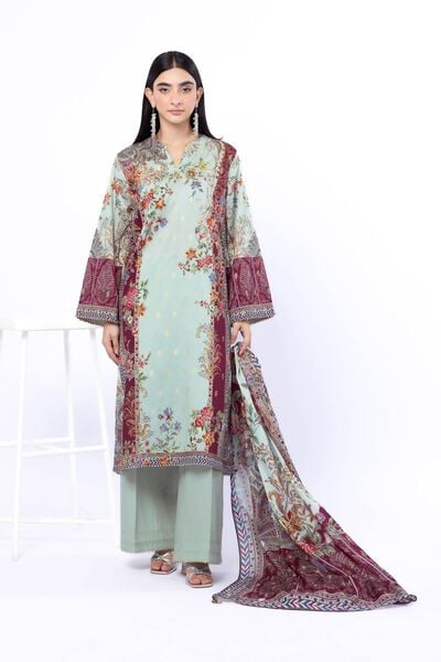 Printed | Jacquard | Fabrics 3 Piece | GBP 35.00