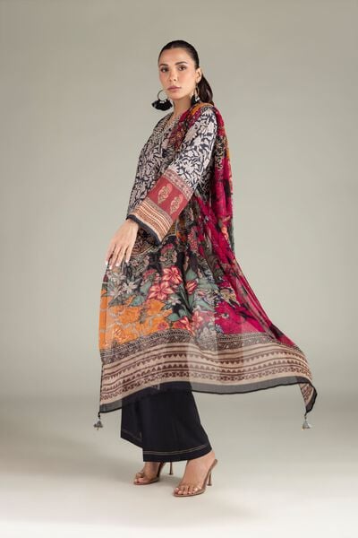 Embroidered | Cotton Dobby | 3 Piece Tailored Set | GBP 42.00