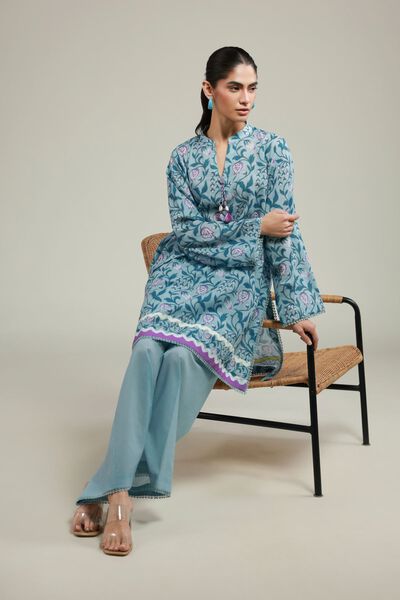 Printed | Cambric | Tailored 2 Piece | Top and Bottom | GBP 35.00