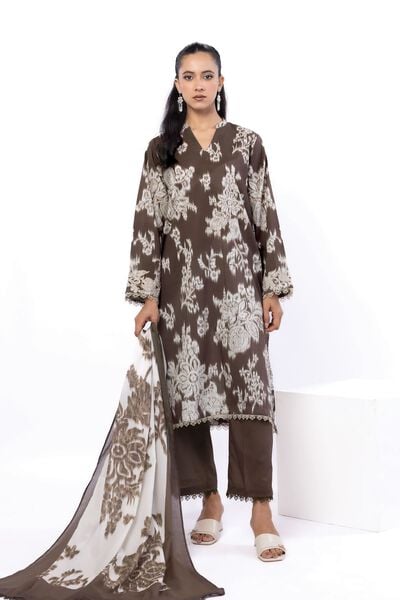 Embroidered | Cotton | Tailored 3 Piece | GBP 40.00