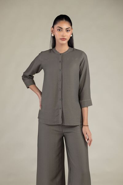 Dyed | Crepe | Solid Crepe Shirt | GBP 30.00