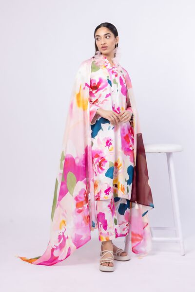 Printed | Light Thai Silk | Dupatta | GBP 15.00