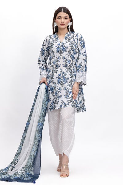 Printed | Lawn | Fabrics 3 Piece | GBP 10.50
