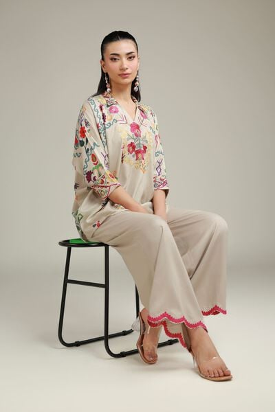 Embroidered | Viscose Crepe | Shirt | GBP 30.00