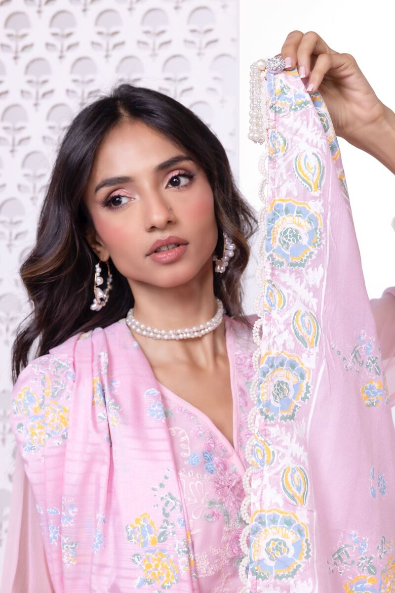 Printed | Tusser Silk | Dupatta | null