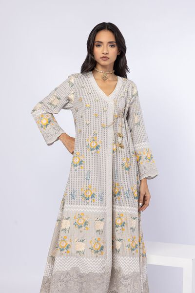 Embroidered | Raw Silk | Kurta | GBP 65.00