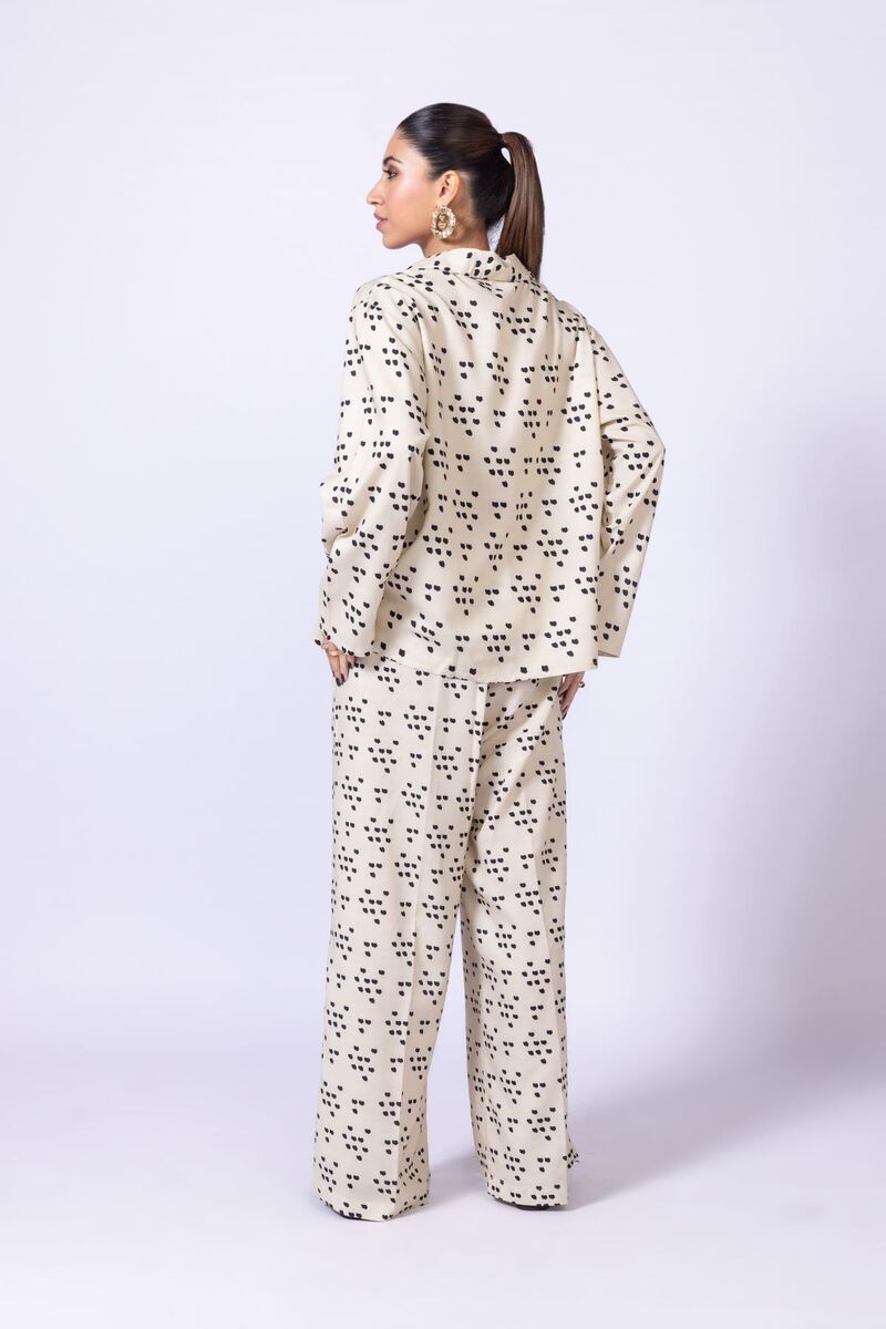 Printed | Dull Raw Silk | Blouse | GBP 9.00