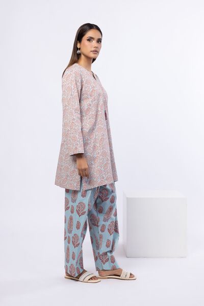 Printed | Crosshatch Poplin | Pants | GBP 12.00