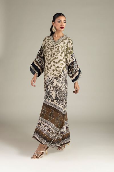 Embroidered | Raw Silk | Kurta | GBP 40.00