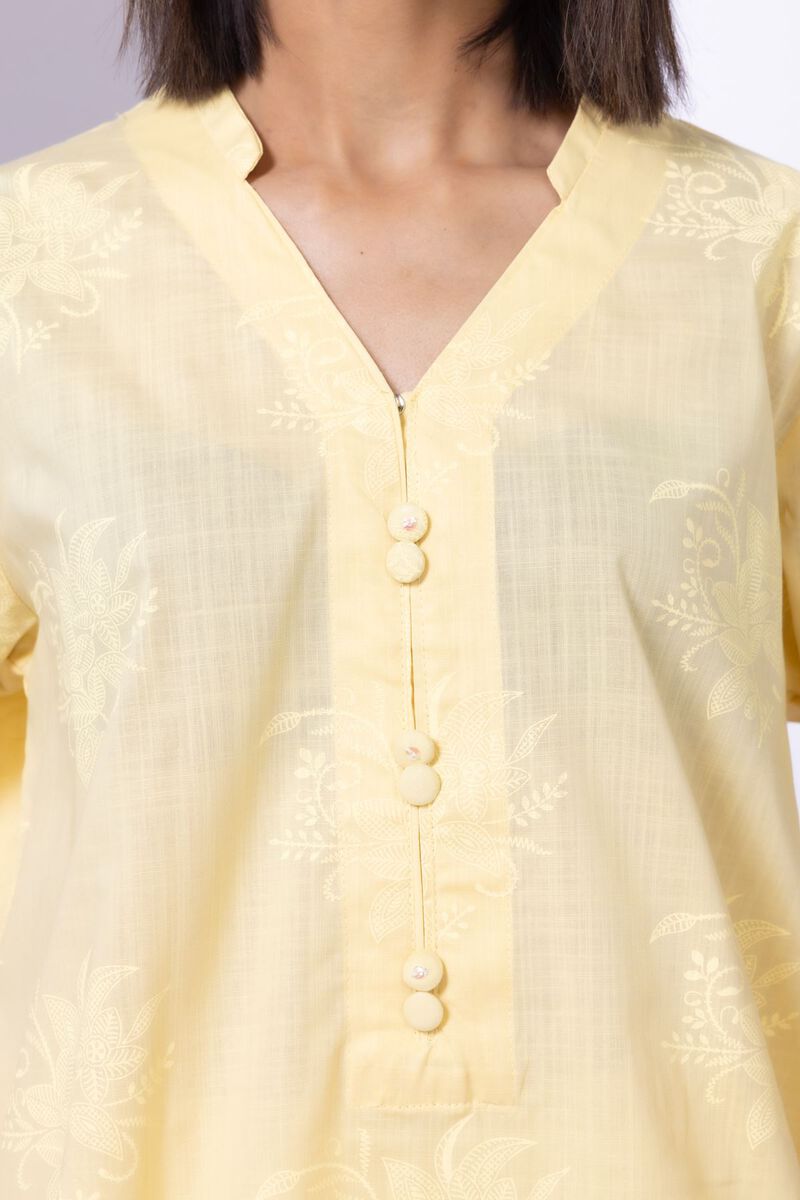 Printed | Crosshatch Poplin | Kurta | GBP 12.50