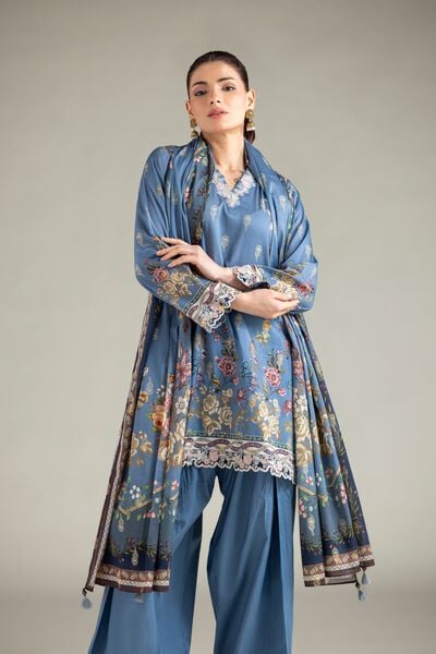 Embroidered | Jacquard | Tailored 3-Piece Set | GBP 60.00