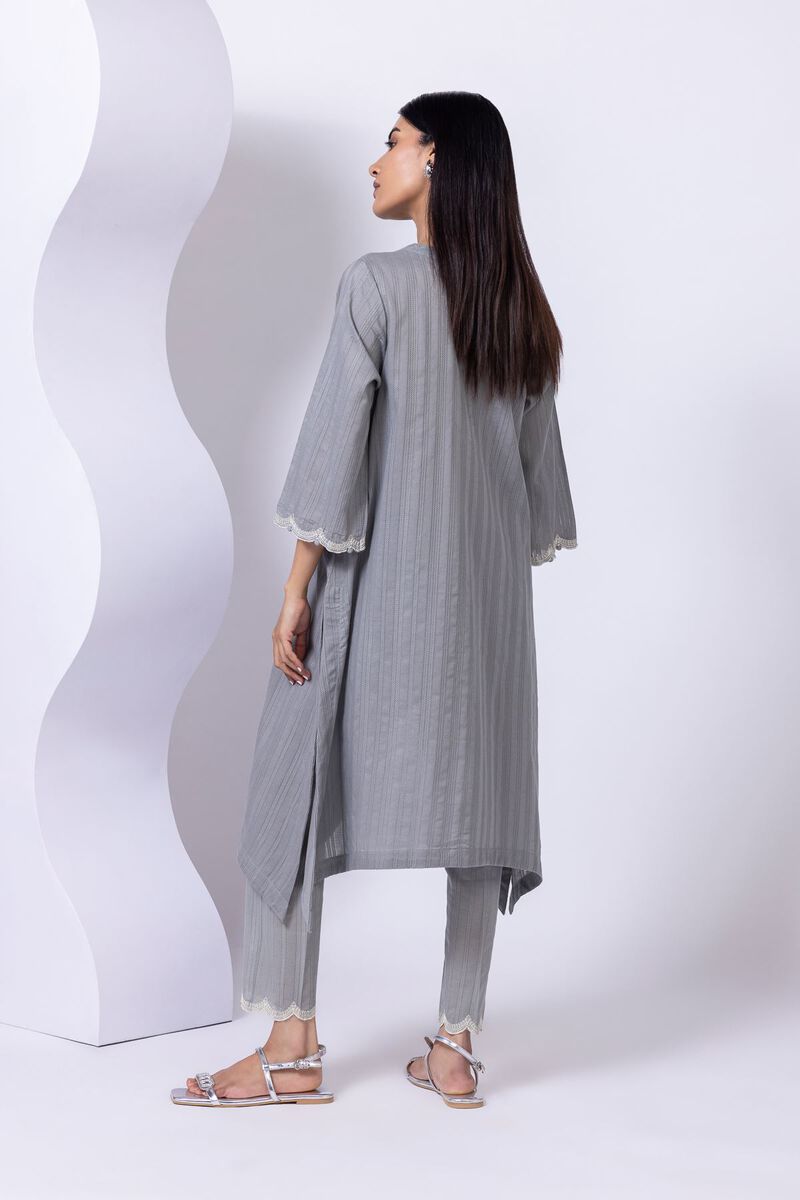 Embroidered | Leno | Kurta | GBP 12.50
