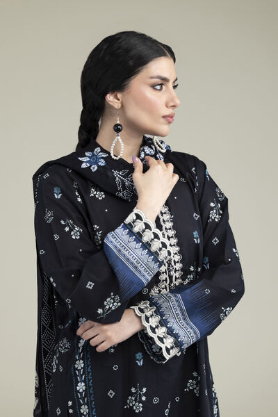 Embroidered | Cambric | Fabrics 3 Piece | GBP 45.00