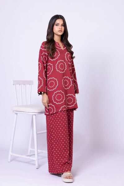 Printed | Heavy Textured Cotton | Pants | GBP 17.00
