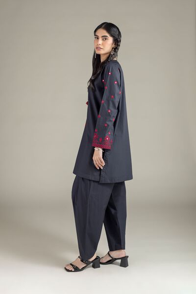 Dyed | Raw Silk | Shalwar | GBP 12.00