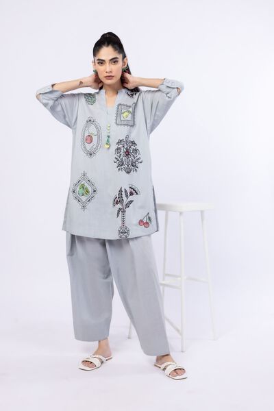 Dyed | Crosshatch Poplin | Pants | GBP 12.00