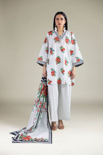 Embroidered | Lawn | Fabrics 3 Piece | GBP 30.00