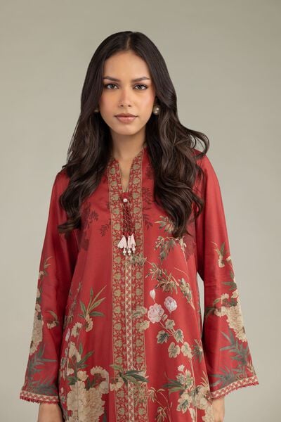 Printed | Viscose | Floral Printed Kurta | GBP 30.00
