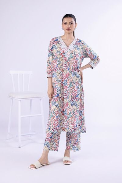 Embroidered | Cambric | Kurta | GBP 20.00