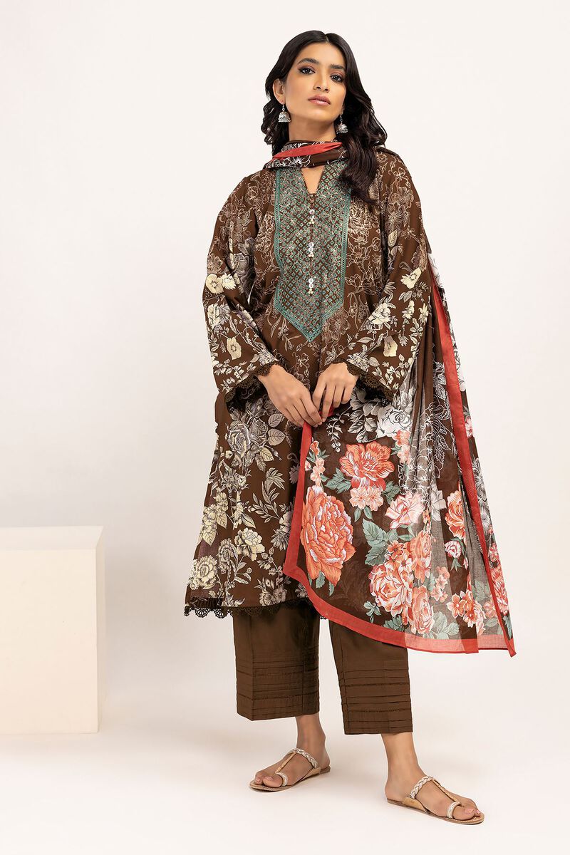 Embroidered | Lawn | Fabrics 3 Piece | null