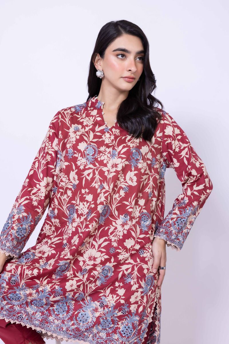 Embroidered | Cambric | Kurta | GBP 12.00